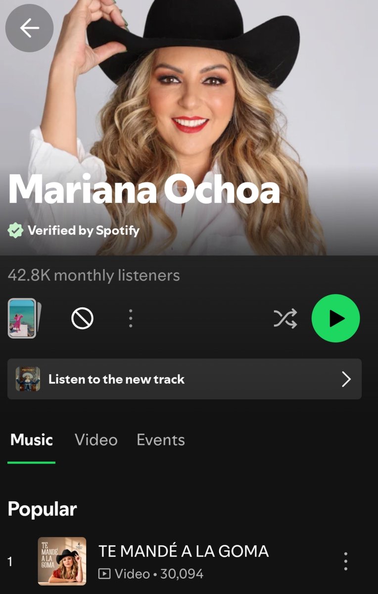 VagabundaErotik's tweet photo. Semana 9:
Mariana Ochoa no tiene fans! Tiene haters de las hienas.

No ha vendido ni la mitad del aforo para su próximo concierto (1,700) y sigue estancada en Spotify con una fracción (⅓) de los oyentes que tiene Ese Perez

#LaCasaDeLosFamososMéxico 
#LaCasaDeLosFamososMX https://t.co/itE1x7qJn1