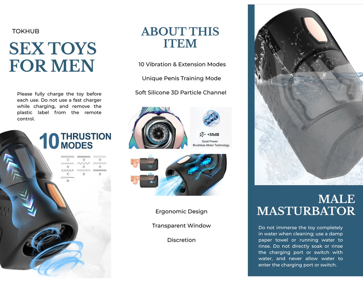 Kr0nosK's tweet photo. Want intense thrusting power with total privacy?
✅This Tokhub male masturbator delivers 10 vibration & extension modes, soft 3D textured channel, quiet operation and ergonomic design for next-level solo training and pleasure.
#MaleMasturbator #ThrustingToy #MensPleasure https://t.co/kaz39hnrNZ
