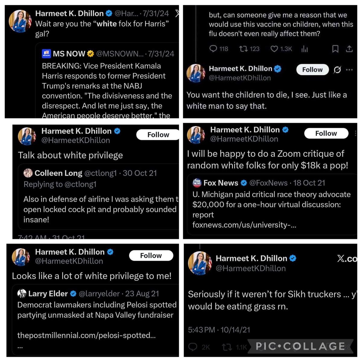 iwilllater_1's tweet photo. @BrandonStraka Harmeet is trash and needs to be deported. https://t.co/pNeBtiMax5