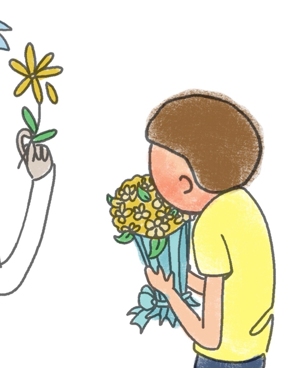 03hrtt's tweet photo. alguien si recibió las flores amarillas... lowk #rickorty pero oculte a rick bc he's ugly asf 😢 https://t.co/NrTkISLwI6