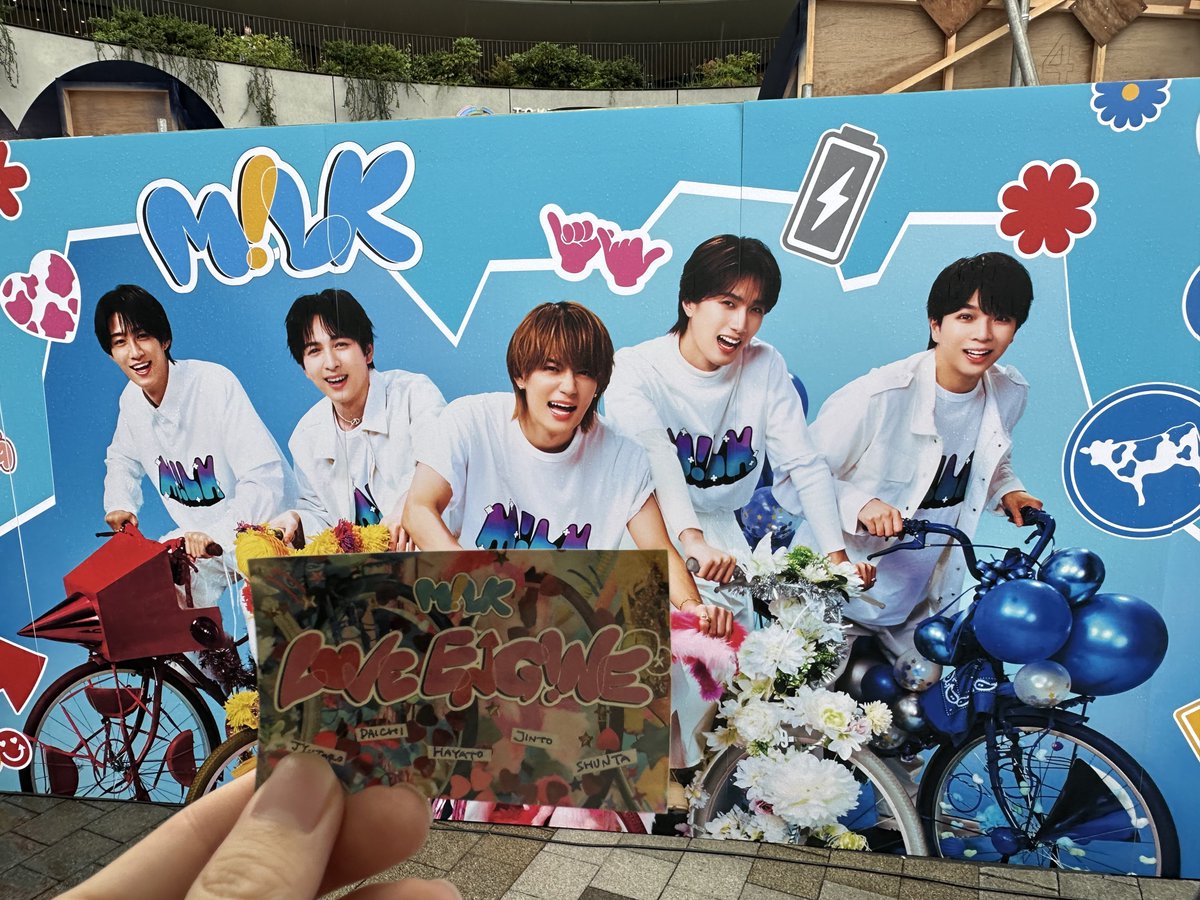 yawa_Vulpix's tweet photo. 一昨日雨の中体験したラブエンジンパワーステーション楽しかった〜！
スタッフさんたちもお疲れ様でした！

＃ラブエンジンパワーステーション #ラブエンジン発電中 #MILK https://t.co/4a8HdJniDL