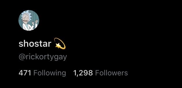 rickortydadson's tweet photo. i’m missing like still a hundred more people in my following i have no idea who they were cuz i cant even check ... sad https://t.co/OLZMqJIPJc