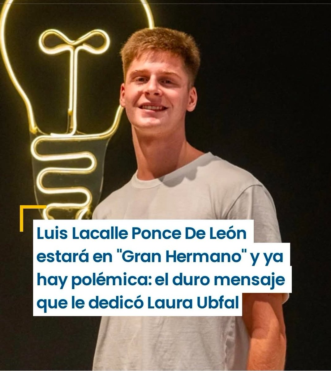 SurUy2023's tweet photo. Siempre que hay dinero de por medio hay lugares "a dedo" ? 

Yipio deberia estar en lugar de el hijo del ex presidente como panelista ? Que opinan ? https://t.co/4nOsYoohX8