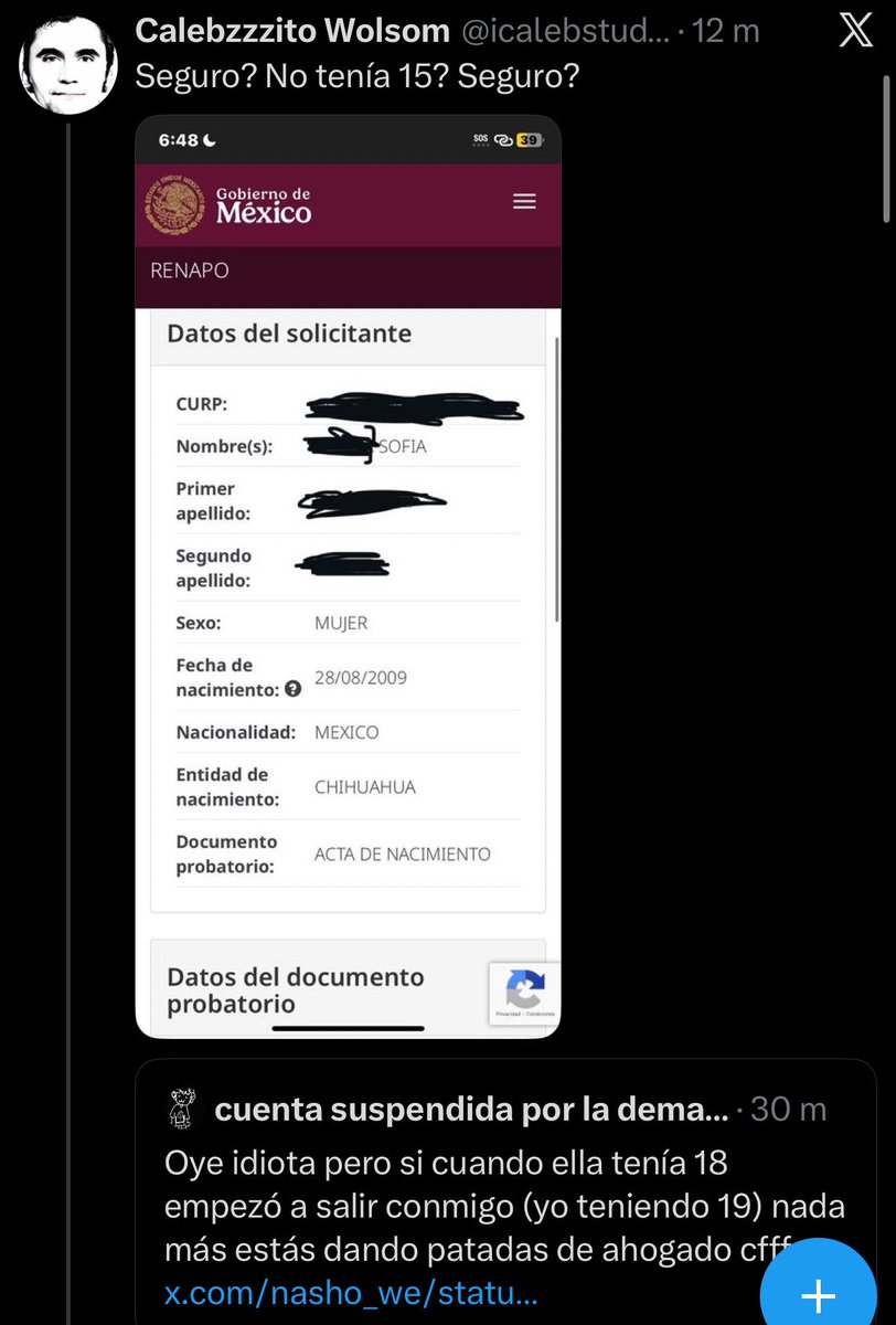 TERRORENKOGT's tweet photo. Ya sabía que iban a sacar esta mamada cfff
Si we deja adivino que la vieja que me difundió mis nudes y que le decía a todos  el mundo que estaba en la uni que trabajaba en un Subway que me enseñó una ine y que hacía una vida al rededor de estudiar medicina al parecer no era mayor https://t.co/bUJVLEdQBG