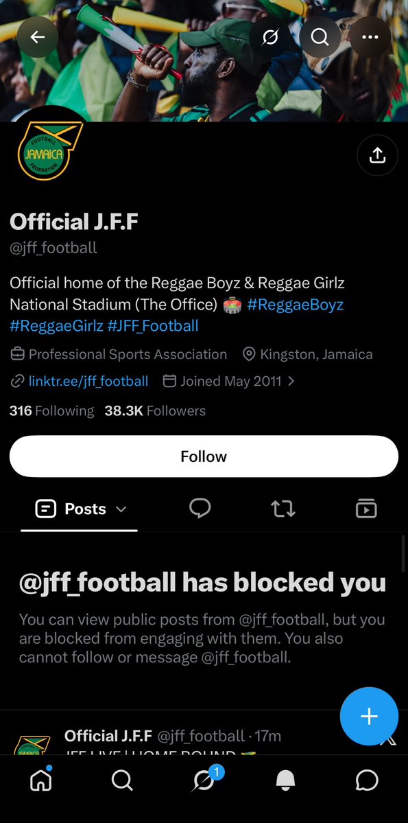 jffbiggesthater's tweet photo. You can’t silence the movement @jff_football https://t.co/MLLtBf78vk