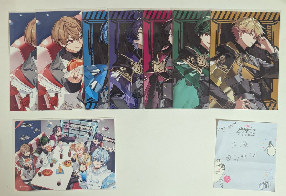 Iy3kfW's tweet photo. 【シクフォニグッズ交換】 

【譲】画像1~6枚目
【求】買取・7枚目画像・🍍🍵めでぃトトレカ各1

缶、紙、アクスタ間の異種比率交換も可
お気軽にお声がけください

#シクフォニグッズ交換
#シクフォニグッズ買取
#シクフォニグッズ譲渡 https://t.co/O7Il3bXPTR