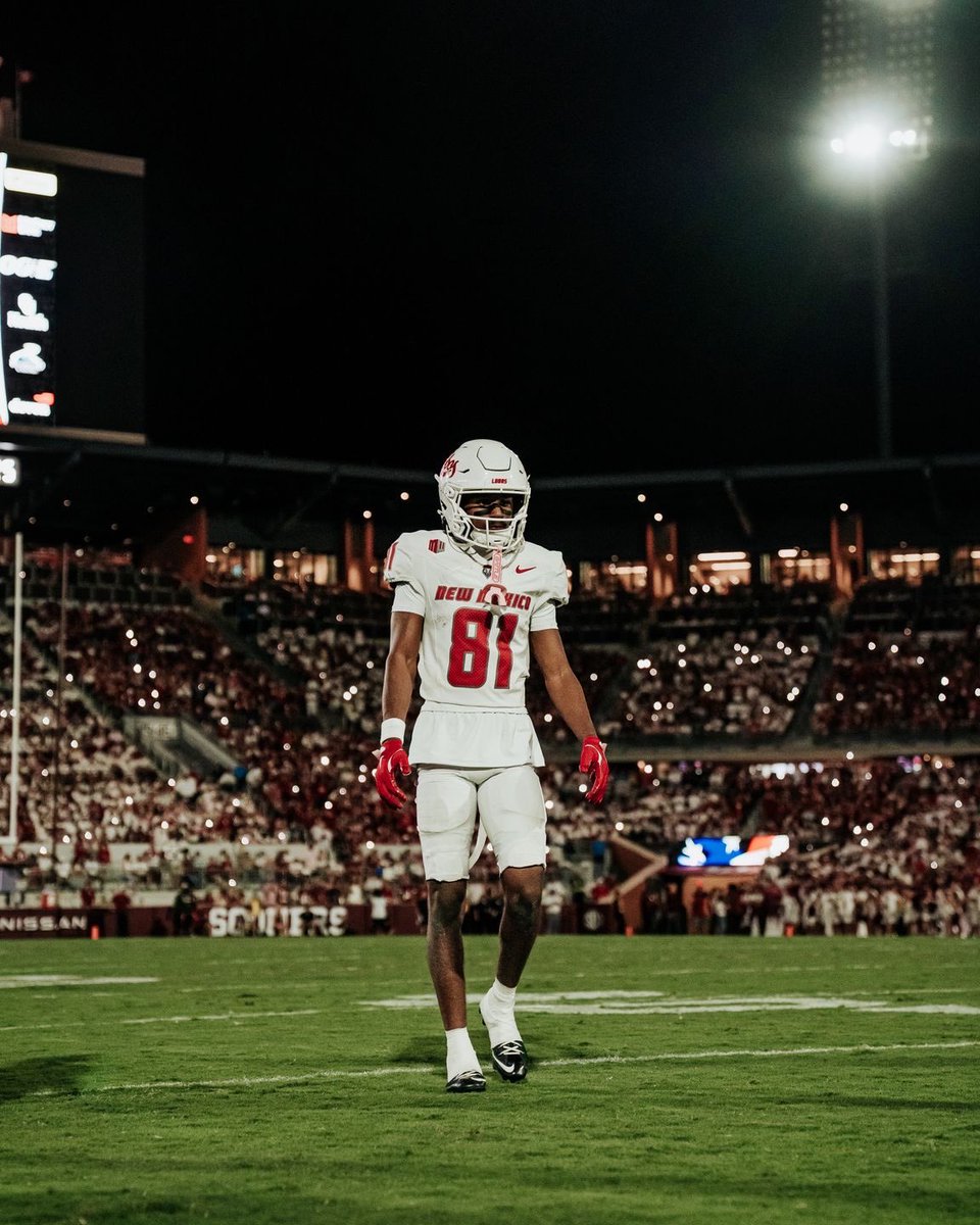 JohnRangel_'s tweet photo. #AGTG After a great conversation with
@Carson_Walch and @Coach_Eck , I am blessed and honored to receive my 9th offer and 8th Division 1 offer from The University of New Mexico.
Looking forward to building this relationship! @UNMLoboFB https://t.co/nsqDAPgBOQ