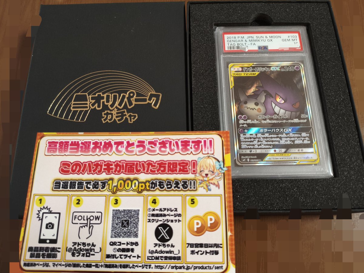 114004's tweet photo. ちゃんと届きました！
ゲンガーとミミッキュ超可愛い🥰
ありがとうございます😭

#オリパーク当選報告
@Adowin__ https://t.co/u6FsnL2Ylm