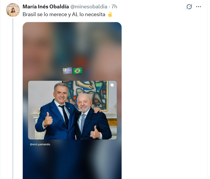 riverafrutos's tweet photo. Lo dicho, las prioridades del FA:
Cuba
Palestina
Elecciones de Brasil

Gestión????? https://t.co/Ts9Hw4qRSG