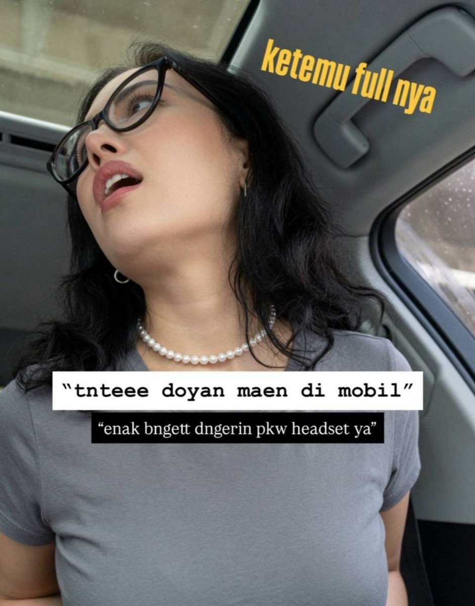 NilaPertiwgy's tweet photo. tnteee doyan maen di mobil enak bangett dngerin pkw headset ya

https://t.co/QpdAvnTjlB

https://t.co/86ZcdNS1Pl

https://t.co/bOOGOu5WK8 https://t.co/1d5LLSpodW
