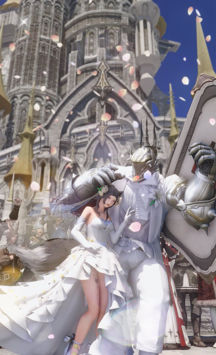 Panda_Pol23's tweet photo. “Beneath the sacred spires, a knight raises his shield and pledges his heart and sword to his beloved princess. Before allies and comrades, a sacred oath is sworn.” ⚔️

📸📸 @ligeia_yyy https://t.co/jt0p386ZEe