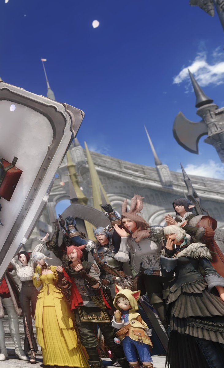 Panda_Pol23's tweet photo. “Beneath the sacred spires, a knight raises his shield and pledges his heart and sword to his beloved princess. Before allies and comrades, a sacred oath is sworn.” ⚔️

📸📸 @ligeia_yyy https://t.co/jt0p386ZEe