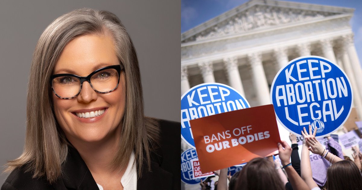 DemzDeliver's tweet photo. 🚨 Gov. Katie Hobbs has repealed Arizona's extreme 1864 abortion ban. https://t.co/rFqjR1V2po