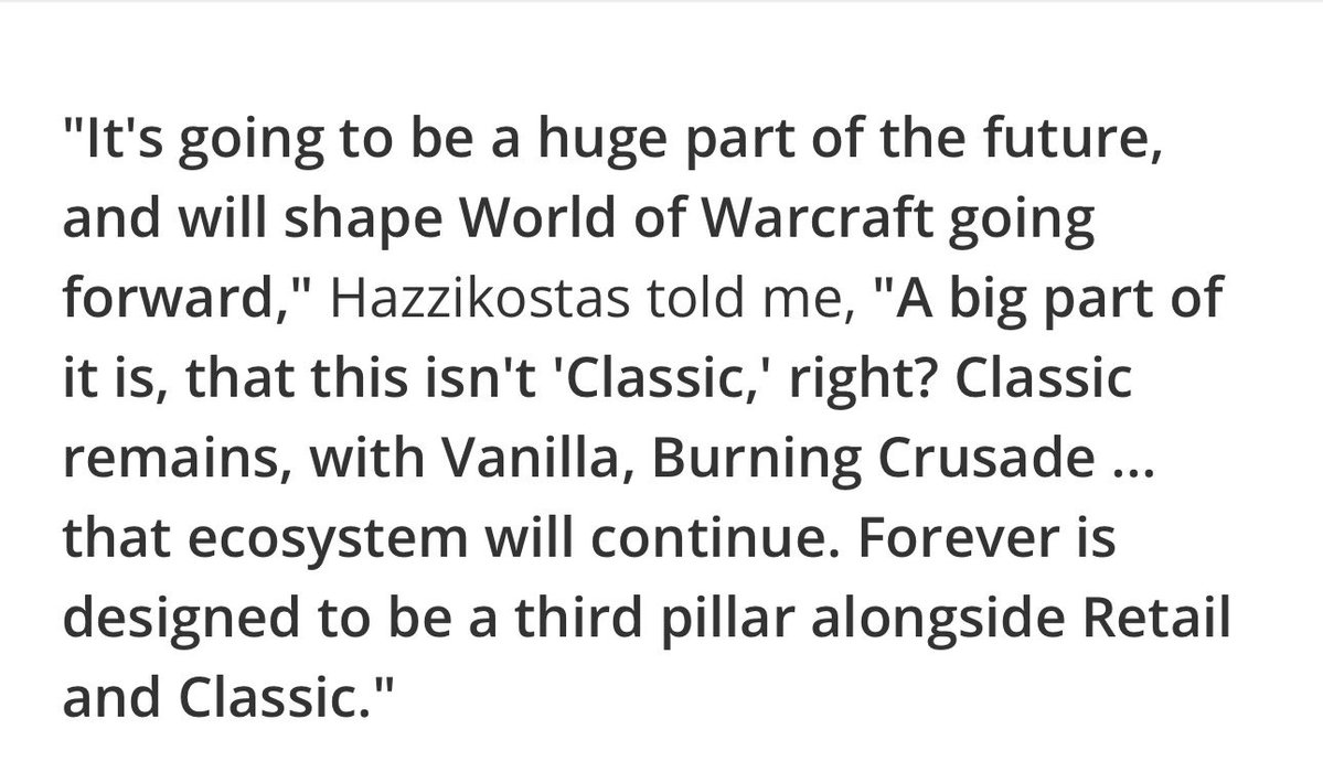 cinnapyons's tweet photo. @jisuunaa i really think this is the best answer to this, its not either, its more classic than retail but wow forever is its own thing. https://t.co/ySTpCLkKcE