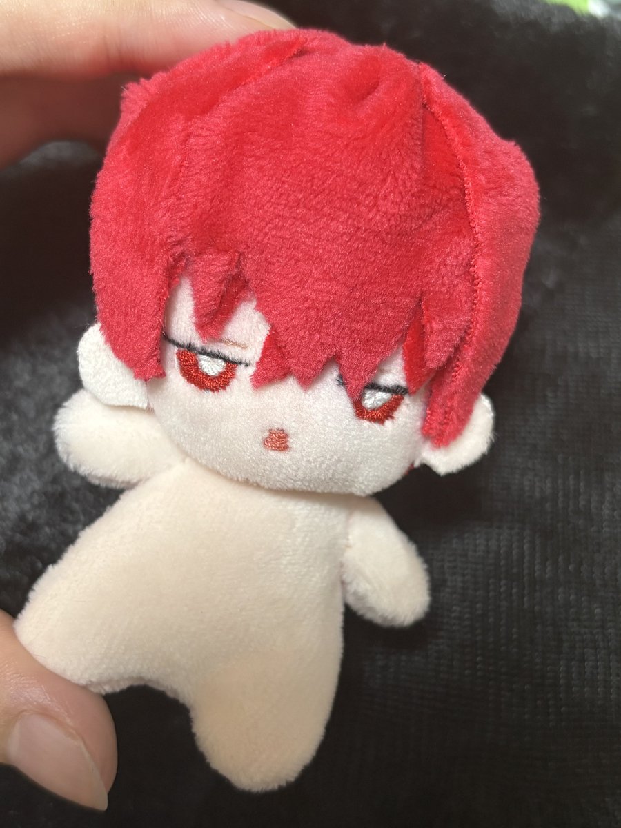 sakumamoto's tweet photo. 蓮くんできました〜✊🏻

#四飼FA #自作ぬい https://t.co/2pTVhEdANQ