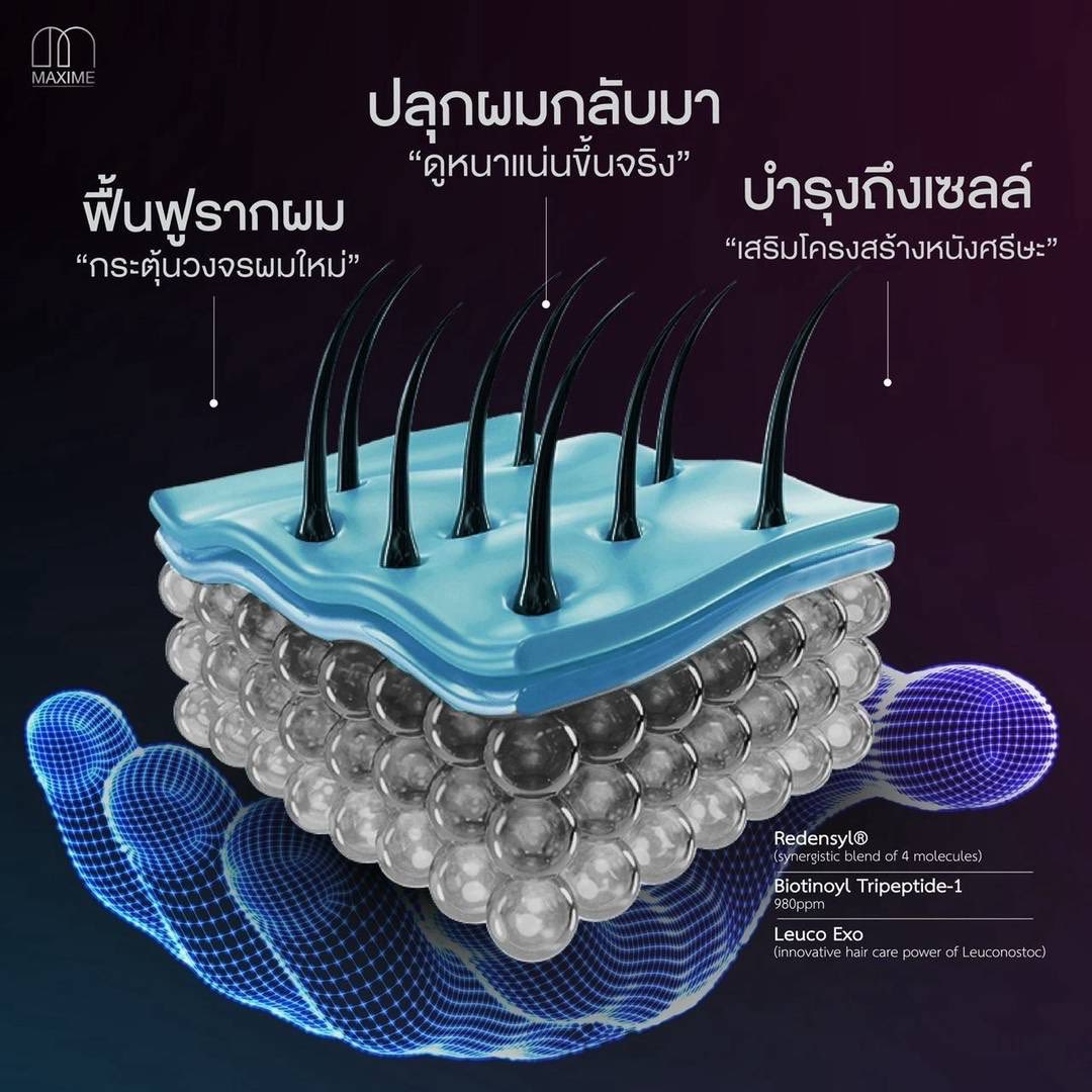 aleksomb's tweet photo. EXOGO HAIR by MAXIME 🧬✨
Premium Hair &amp; Scalp Care สำหรับการดูแลเส้นผมและหนังศีรษะอย่างลึกซึ้ง
ออกแบบมาเพื่อการดูแลสมดุลของหนังศีรษะ
ช่วยให้เส้นผมดูแข็งแรง มีน้ำหนัก และดูสุขภาพดีขึ้นเมื่อใช้อย่างต่อเนื่อง 💛
🔬 จุดเด่นของการดูแล
• https://t.co/CmMAeqsrXe