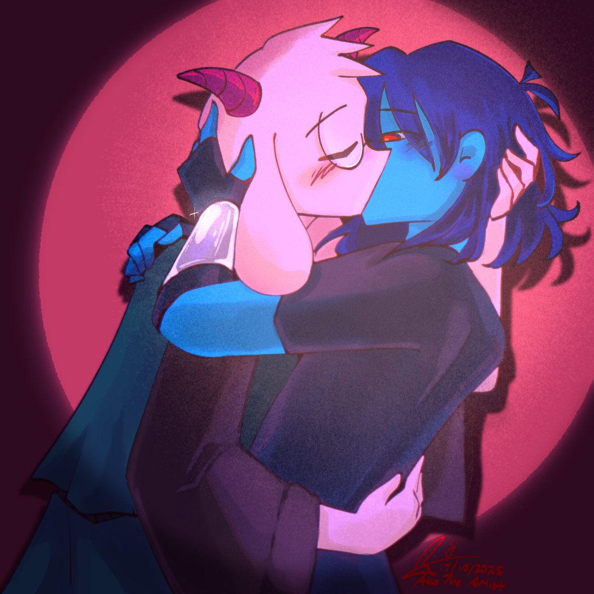 artistic_ako's tweet photo. #kralsei redraw except they also got pinker https://t.co/scTAcbX6yY