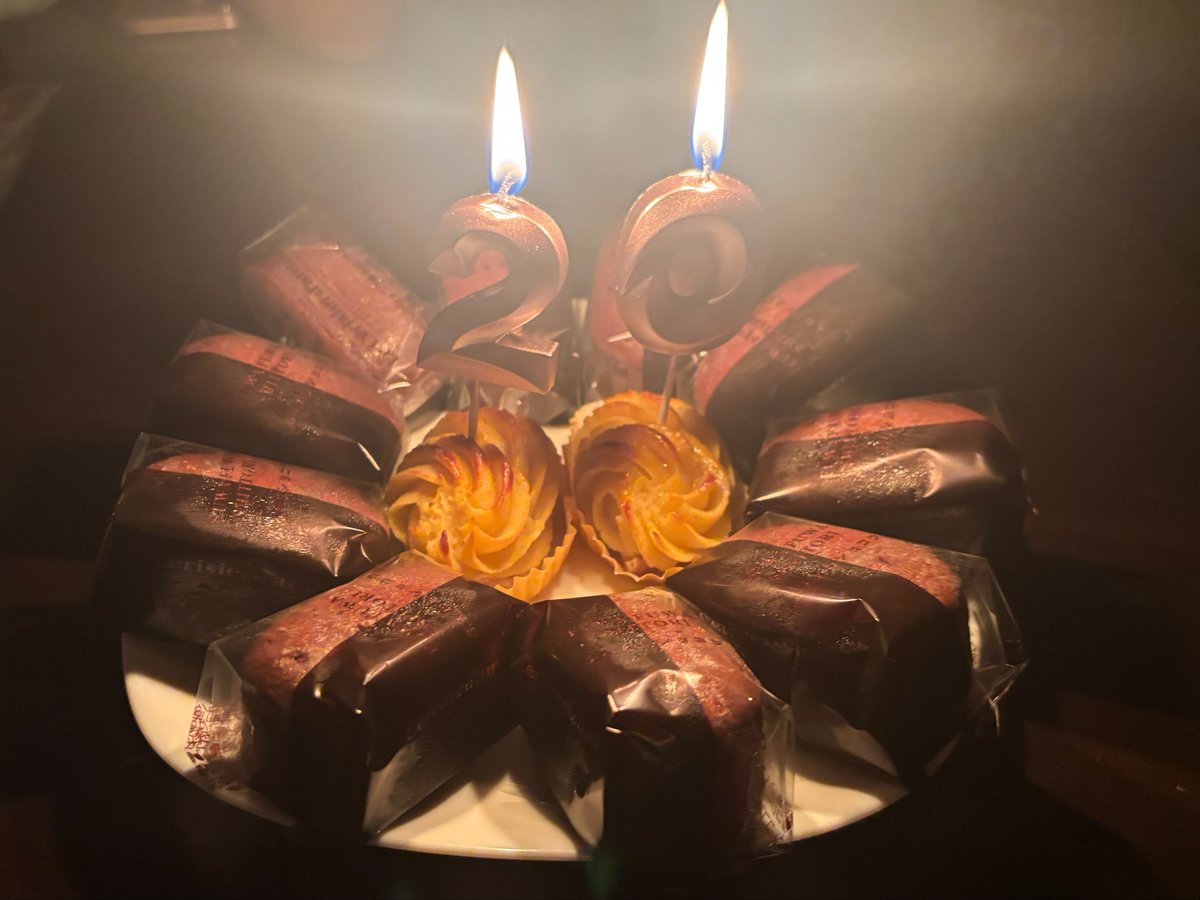 mametyeba's tweet photo. このあいだの誕生日ケーキ！
1番好きなチョコケーキ🫶 https://t.co/CoSGFjOYgW