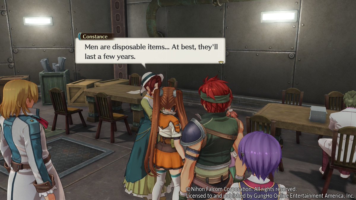 AvengerMags's tweet photo. Trails NPCS acting unhinged, volume 1. 

#MagsintheSky #TrailsintheSky https://t.co/Z6lQVDn0a7