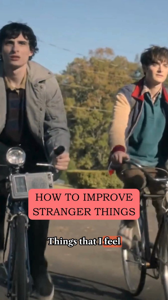 udisson21's tweet photo. Making Will Byers the main character actually fixes a lot of problems with Stranger Things. https://t.co/oYWZBmaizn