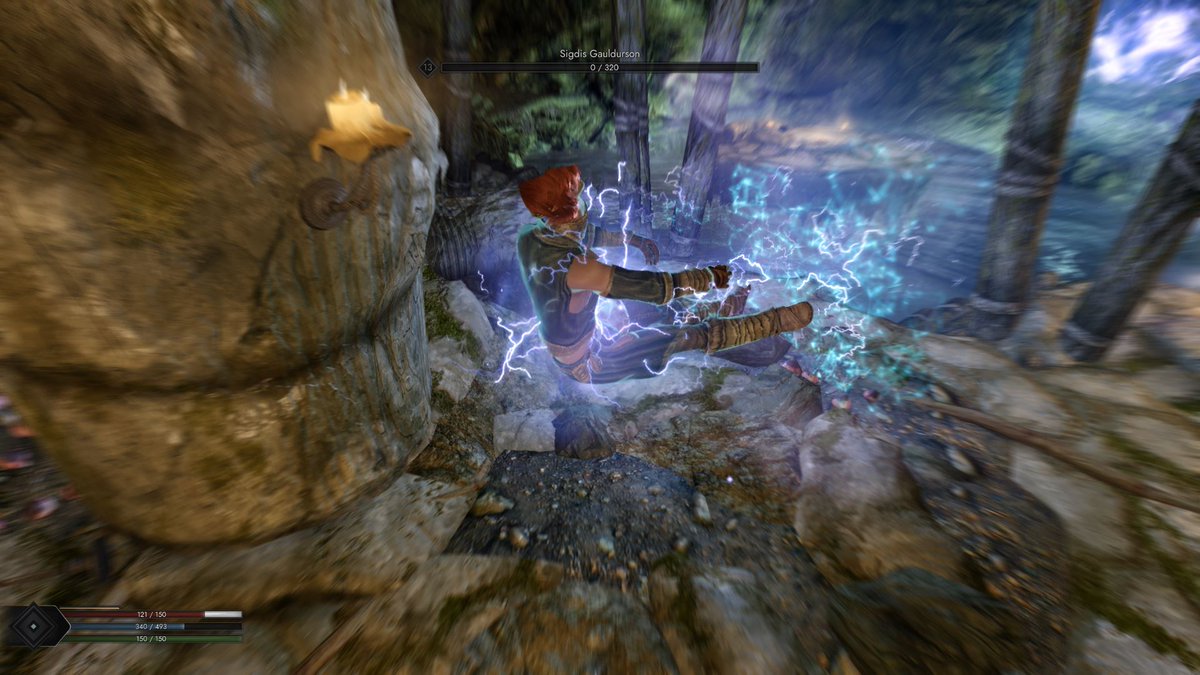 JWCMods's tweet photo. 7.6hs jugadas según Steam y hasta ahora ninguna pelea dificil (dificultad normal).
A Cloud le sacaba los traumas a petasos, eh?
Bonus pic de cuando lo volaron 3 draugr a mi pj del Skyrim, ese frame es del juego congelado xdd. https://t.co/3aPI0rOvDM