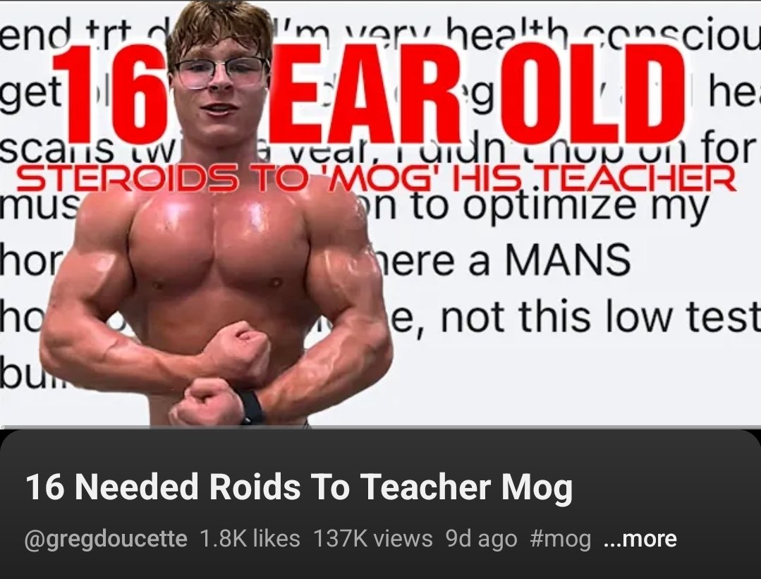 Claw1v's tweet photo. @Duketon41U @WalterWhit20881 @despacitodesp12 Whites are 85%+ more on roids than blacks. Stop the delusion &amp; cope pussy😂 you have a 16yr old white kid merking his lifespan talking about "mogging his teacher" like a retard🤣

To show how lazy, immature, insecure yall really are. https://t.co/USBEJbldlY