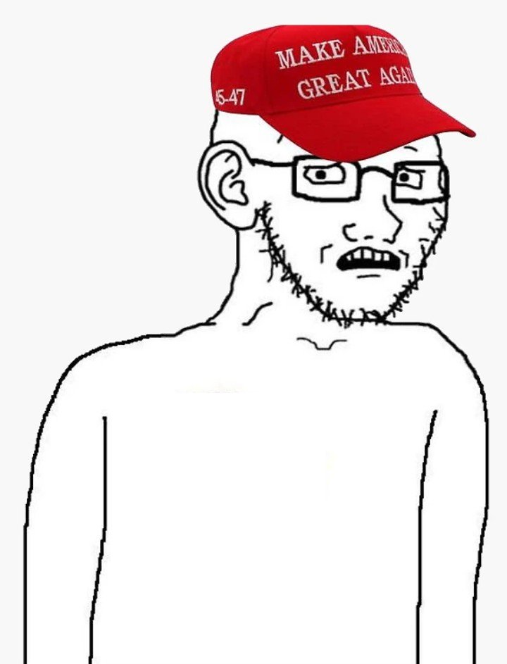 53gaDr3amca5t's tweet photo. "Hah! Trump won! Take that and cry about it, libtard! Trump 2028! Trump 2032! Gulf of America! Lake America! MAGA forever!"

"I would fully support a coup if it meant removing Trump from power."

"H-Huh...?"

"I said I would support the military overthrowing this administration." https://t.co/pLIJV9ycqW