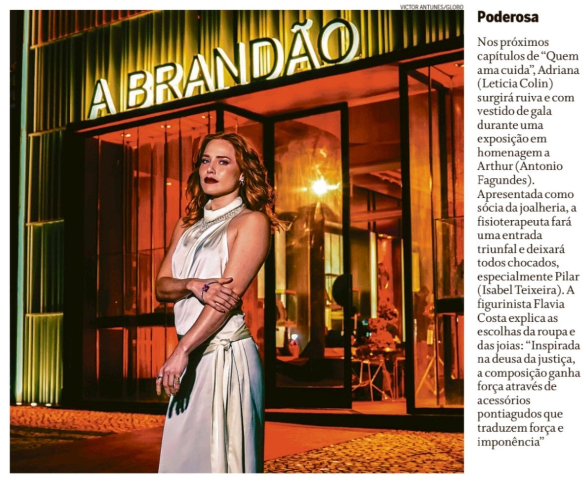 forumeplay's tweet photo. 🚨 O novo visual de Adriana em #QuemAmaCuida.

🗞 Coluna Play https://t.co/z0gsvpnfNY