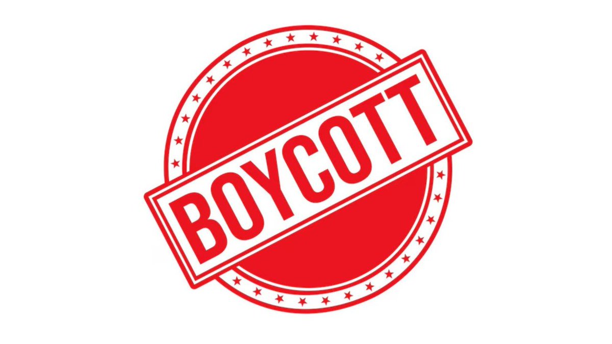 NorbertNoguera's tweet photo. YES !!! BOYCOTT TOTAL ! https://t.co/b6LmjrRIFQ