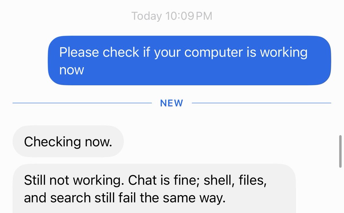 EdwardTSPXAi's tweet photo. @bot @grok is everybody else seeing this issue? My GrokBot not able to work for several days. Can your team @bot  help ? https://t.co/VpzTBYLf7r