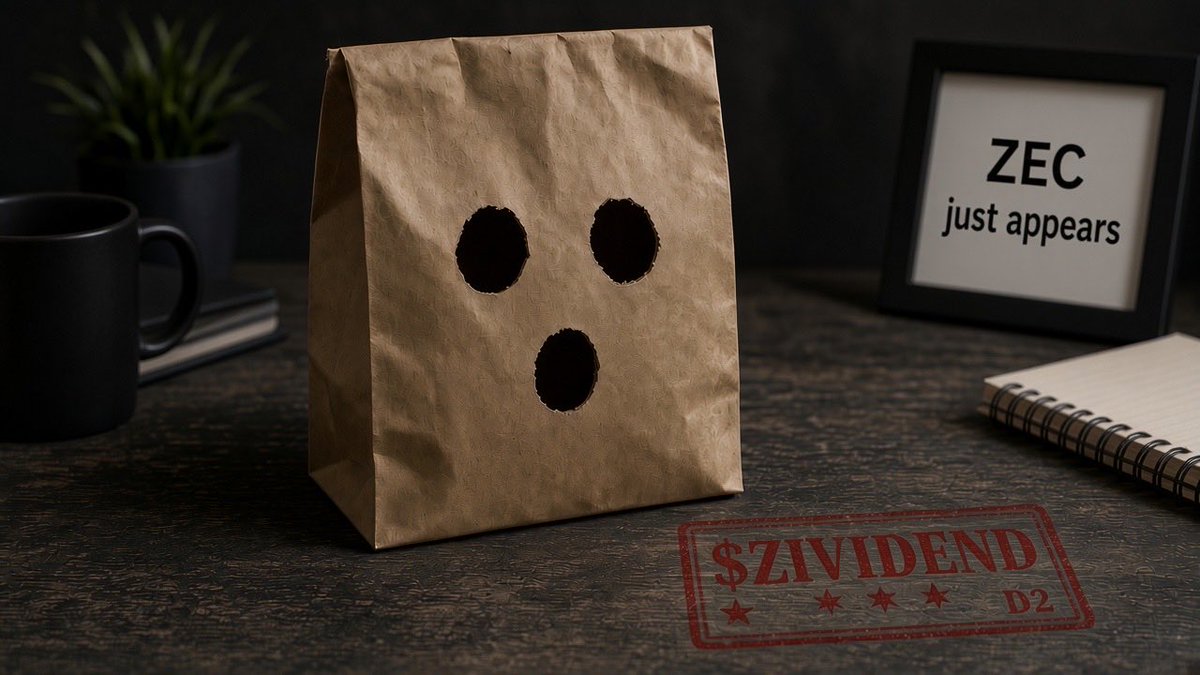 AlgoJester's tweet photo. @Zividend ZEC just appears 

$ZIVIDEND https://t.co/Xh1L4ovu8y