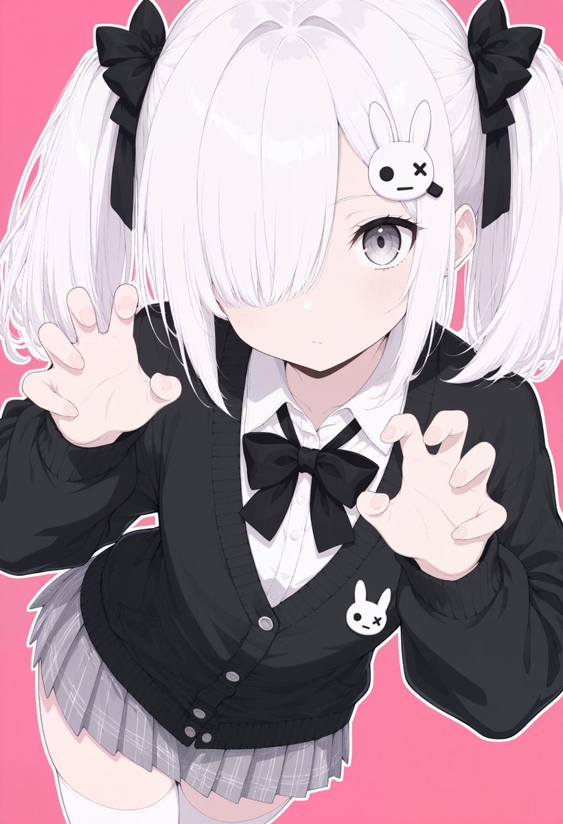 Radeoji's tweet photo. お昼だよー🥹
祝日だけど制服セナだよー🥹

シエルLoRAの追加素材、意外にぼちぼち数が揃ってた😁
合間でちまちま生成できてたみたい😳
なんかすぐできそうな予感！

#AIイラスト https://t.co/t9lkApaJeI
