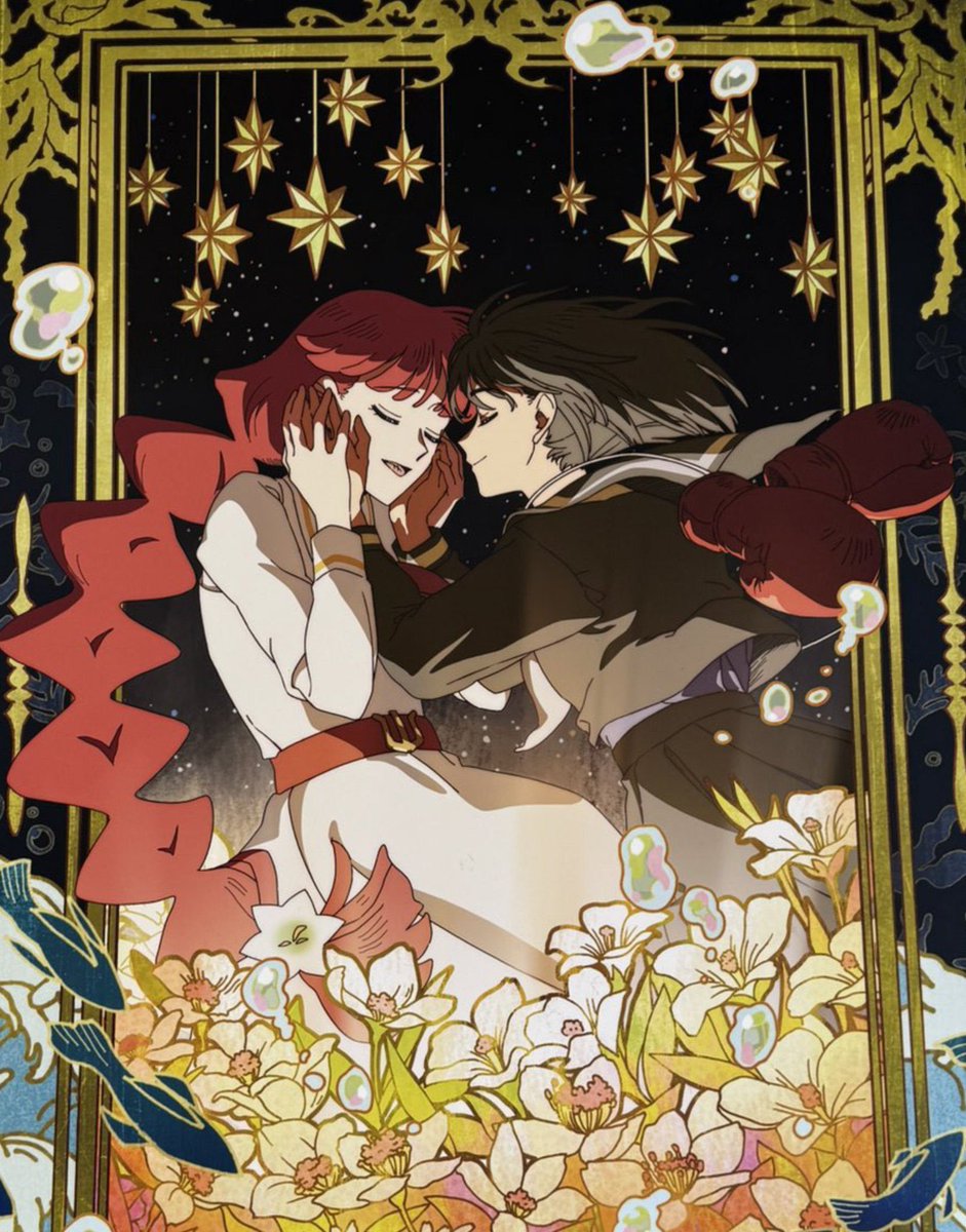 dazedaze1111's tweet photo. I didn't start watching Sayolara for the romance/yuri, but what am I supposed to do when you keep feeding me scenes and illustrations like this? this isn't even counting all the subtle stuff. https://t.co/xCgTrYboMf