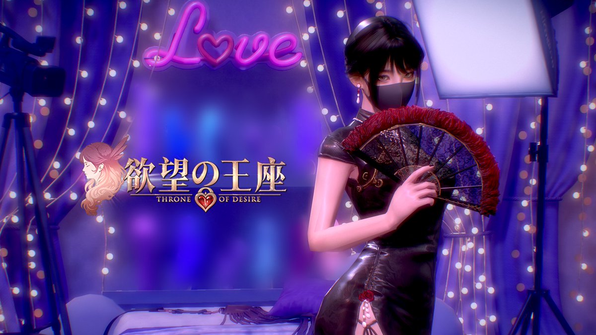 ThroneOfDesireJ's tweet photo. 【コラボ予告】✨

「HongKongDoll」×「欲望の王座」👑

「……マスクの下の顔が見たい？それは、二人きりになってからのお楽しみだよ〜♡」

ついに『欲望の王座』初のコラボが開幕――！

📅 2026年9月22日メンテナンス後、ゲーム内に登場！
✨ 人気インフルエンサー「HongKongDoll」降臨
✨ 期間限定コラボイベント開催

ライブ配信ブームが聖都を席巻！
時空の通路を開く魔力を集めるため、大賢者マーリンもこの企画に参加するとの噂が……？

💗 「いいね」と「スパチャ」で魔力をチャージ！王のお気に入りの彼女を応援しよう！

尊き我が王よ――
この特別な出会いを、どうかお見逃しなく👑✨

#欲望の王座 #ThroneofDesire #HongKongDoll #コラボ
