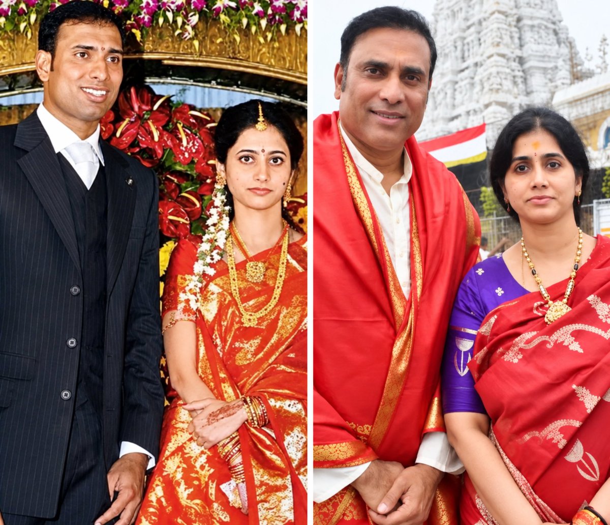 OversLife's tweet photo. Before marrying VVS Laxman, she was given a warning.

He told her that being an Indian cricketer’s wife would mean a life of constant travel, uncertainty and sacrifice.

Sailaja met Laxman through an arranged marriage proposal in 2003.

They first met at her aunt’s house, shortly before Laxman left for the United States.

Laxman later recalled that he wanted to be completely honest with her.

He told her that cricket wasn’t a normal 9-to-5 job.

There would be endless practice.

Long tours.

And plenty of time away from home.

Sailaja was only 22 and was completing her Master of Computer Applications.

She still chose to marry him.

They met a few more times after Laxman returned from the US and realised they were on the same wavelength.

They eventually married on February 16, 2004.

Years later, Laxman openly acknowledged what that decision had meant for Sailaja.

She travelled with him around the world, later raised their children largely on her own, and stood by him through the highs and lows of his career.