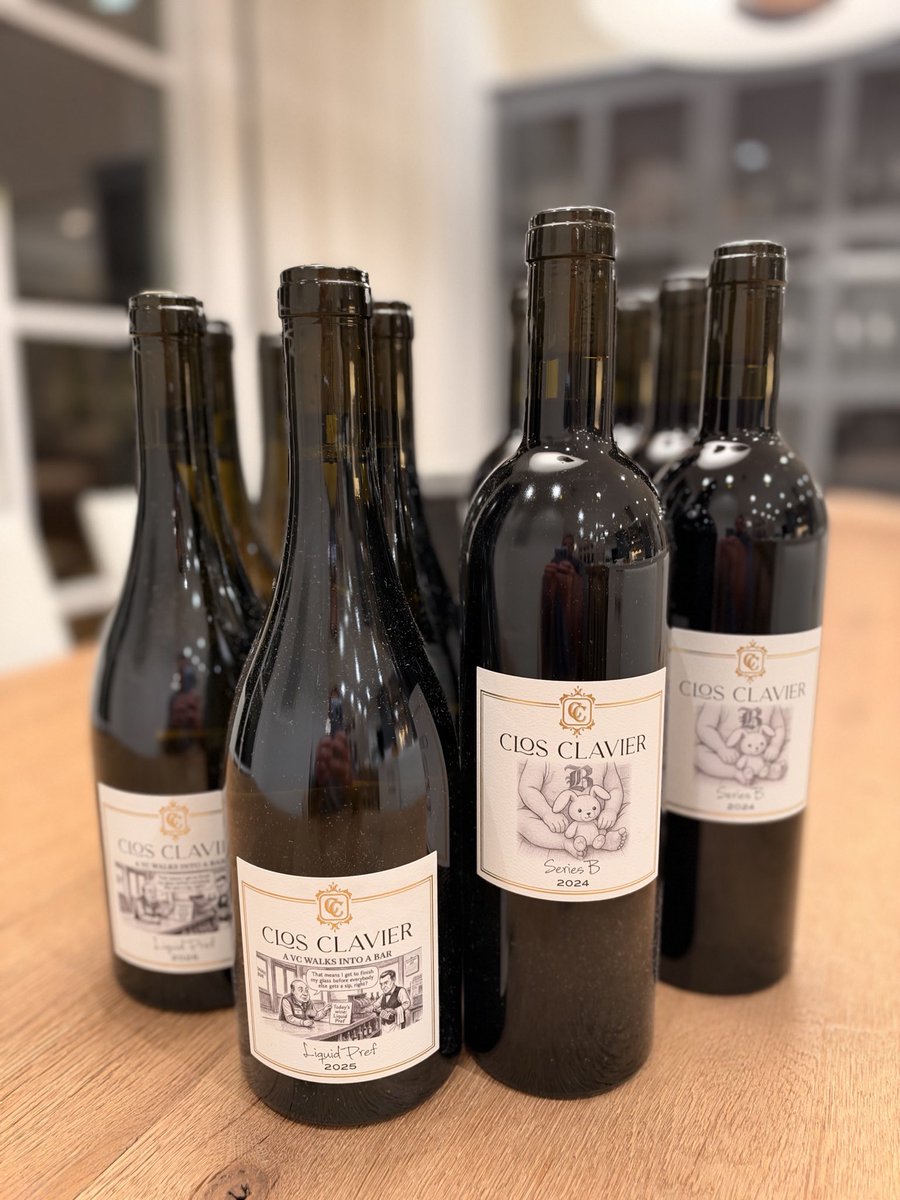 JoshSteinVC's tweet photo. Congrats @jeff on the launch of @closclavier wine! Jeff knows his stuff with 🍷 and much like in VC, anything that merits his attention is something I know is worth taking a good look at! Beyond excited to get my first allocation in the mail today! 😊 https://t.co/lOMMCeHWc6