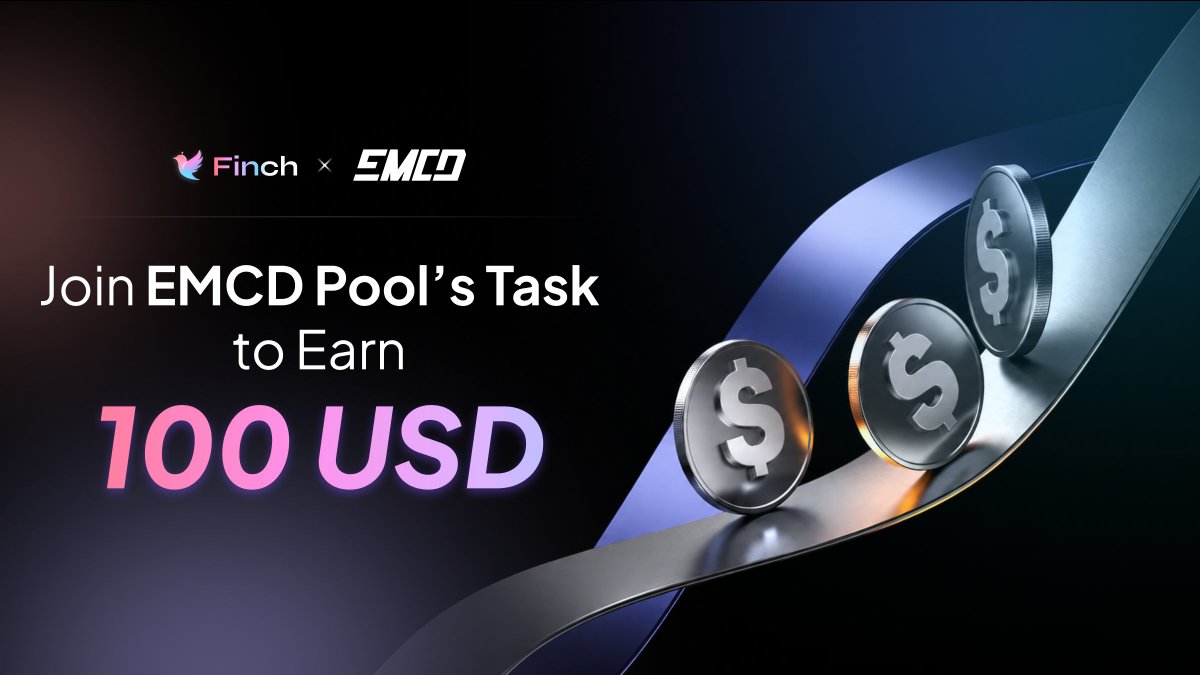 FinchTechAI's tweet photo. ⛏️ New Task live on Finch: EMCD Pool

A top-10 mining pool running since 2017 — 30+ EH/s across 120+ markets. Now they want to hear from the people actually running the rigs.

➜ Follow @emcd_zh on X
➜ Create an EMCD account
➜ Point your farm or home rig at EMCD Pool — no minimum hashrate, solo miners welcome
➜ Post about how it went

💰 20 USDC per accepted write-up · only 5 spots, 100 USDC pool
⏰ Sep 22 – Oct 6, 04:00 AM UTC
https://t.co/DczgE5iJEA