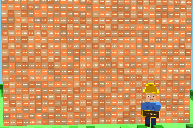 30kbrickhouse's tweet photo. Selling ad space on online bricks to build an actual house - #Day15 Progress: 0/3000 🧱Hello folks! Yesterday as you (probably didn't) saw it I shared a video + voiceover and results? It's one of my worst posts (view-wise). Anyway maybe the timing was wrong. See you! #ads #fyp https://t.co/tM1hmbV27H