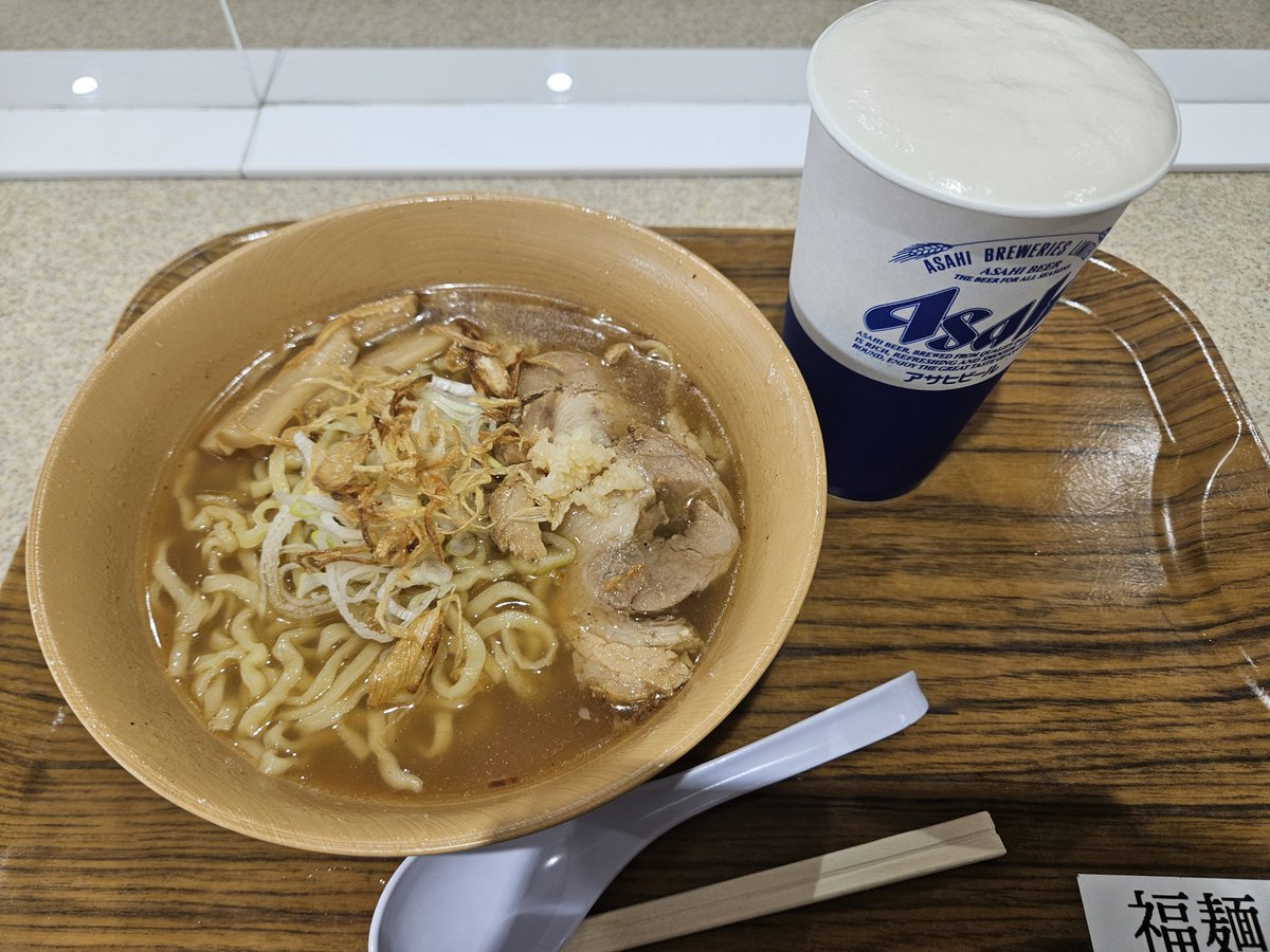orufe06's tweet photo. 今日の福麺！
シンプルに旨い！
肉と魚の旨味がシンプルに効く！！！ https://t.co/2HZyvyuBgG