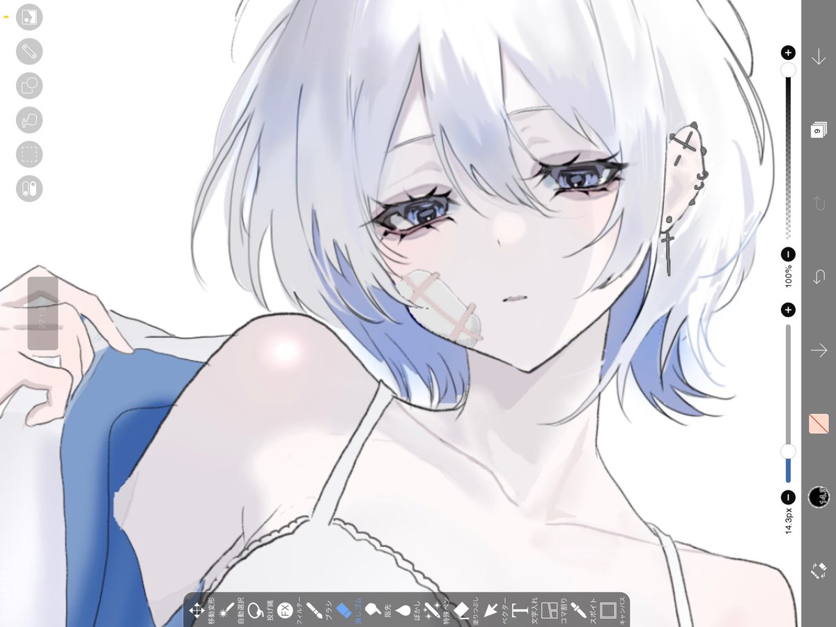 uyuni_en's tweet photo. お顔可愛く描けた。 https://t.co/hfatQ7f4tw