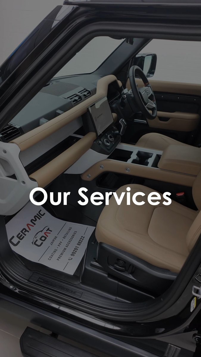 DonovanWinbt4h's tweet photo. Your car deserves more than just a wash. From deep detailing and paint correction to ceramic coating and PPF, we deliver protection, precision, and perfection. Book your next treatment with Ceramic Coat Jaipur. Contact: +91 99291 88222 https://t.co/M0zWbf3UBG