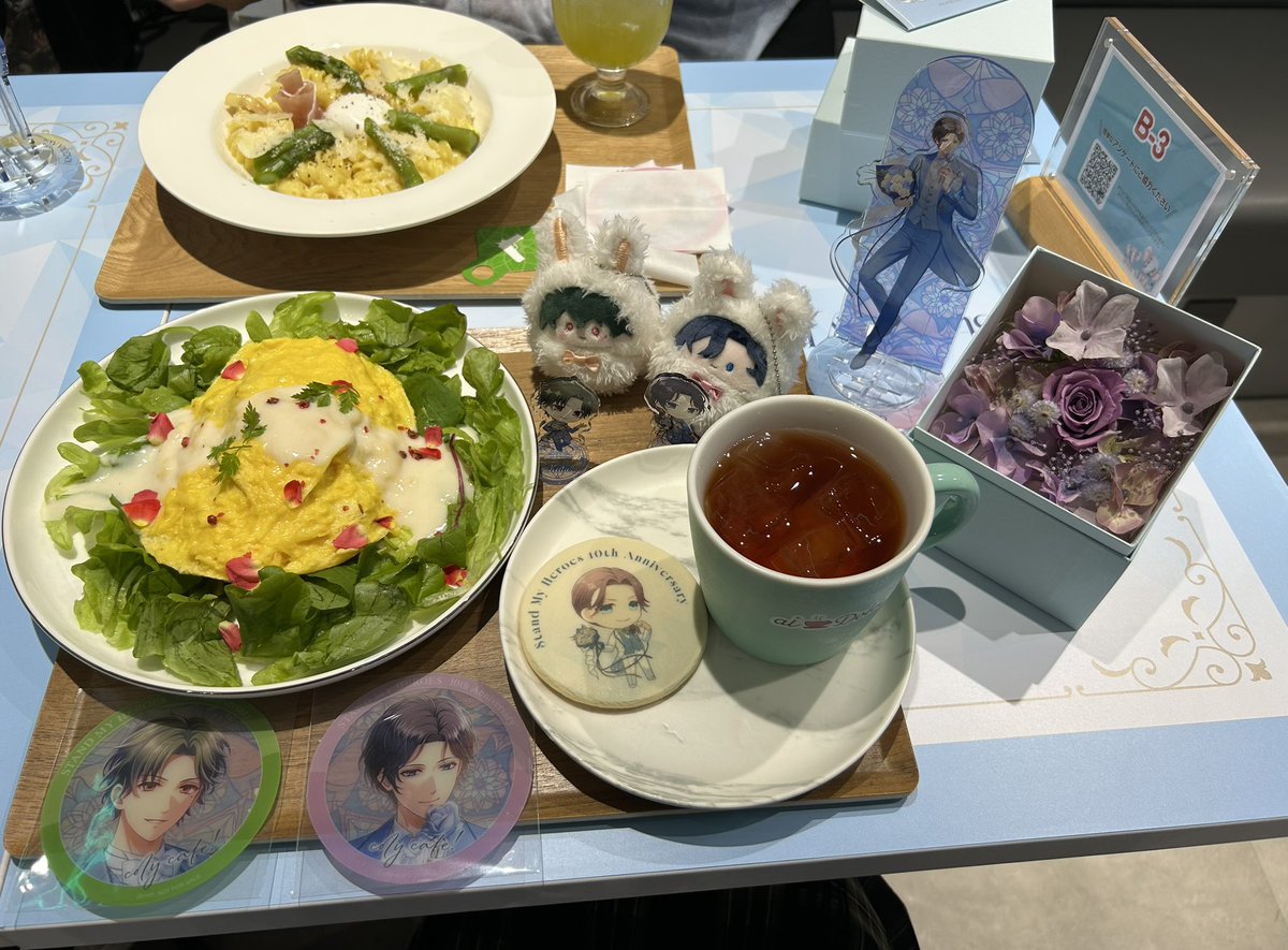 tir_nok's tweet photo. カフェ2日目！ランダムクッキーは服部さん✨
#スタマイ #aiDolce #colycafe https://t.co/I9d7FTX5be