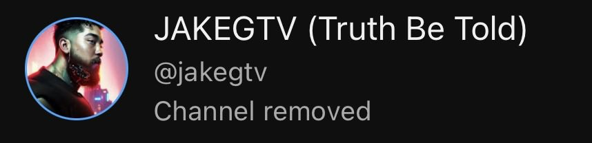 jakeg_official's tweet photo. @TeamYouTube just deleted my YouTube channel, JakeGTV, overnight with zero active warnings or strikes. No timestamp identifying the alleged violation. No meaningful appeal process.

This is the SECOND channel YouTube has removed from me this way.

I was in the middle of producing Season 2. Years of documentaries, journalism, and original work disappeared overnight, along with my monetization, revenue, and a business I spent years building.

I’m not asking for special treatment. I’m asking for a real human review, the specific content YouTube claims violated its policies, and a legitimate opportunity to appeal.

YouTube channel: JakeGTV (handle: @ jakegtv)

Please review my case, @TeamYouTube.

If you can, please repost this so they see it.