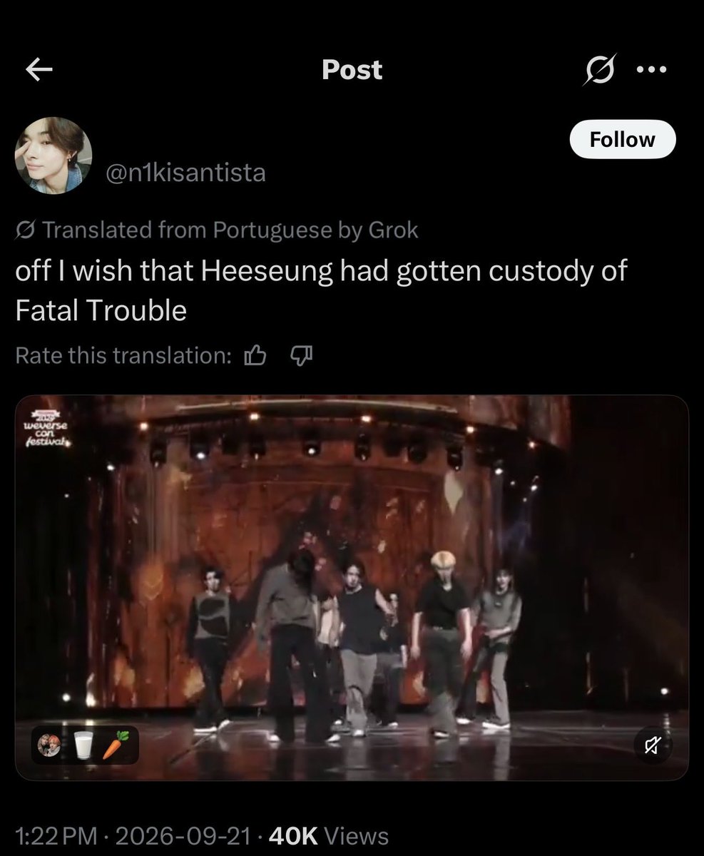 millancle's tweet photo. but I’m supposed to believe they love and care about all the members more than ‘OT6s’ do and support everyone equally, meanwhile they’re literally talking about a group song like it belongs to a former member and shouldn’t exist without him what a fucking joke lol https://t.co/n4xVOXShvD