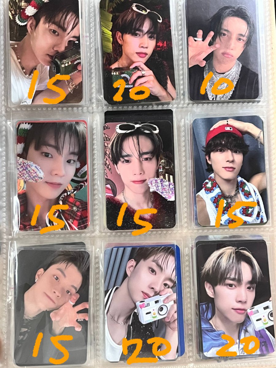 clovoryu's tweet photo. WTS 
want to sell
photocard (ina)

dom. jatim (blitar)

exc. adm shopee (sudah sekalian untuk packing juga)

#lightstick
#theboyz #wts #photocard https://t.co/ucSVbtVRKJ