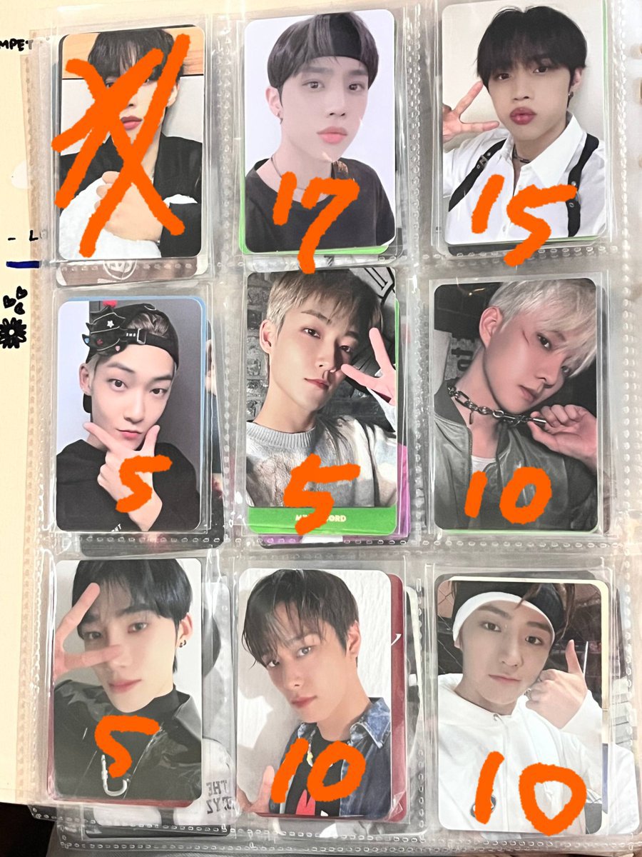 clovoryu's tweet photo. WTS 
want to sell
photocard (ina)

dom. jatim (blitar)

exc. adm shopee (sudah sekalian untuk packing juga)

#lightstick
#theboyz #wts #photocard https://t.co/G5zqJmrpci