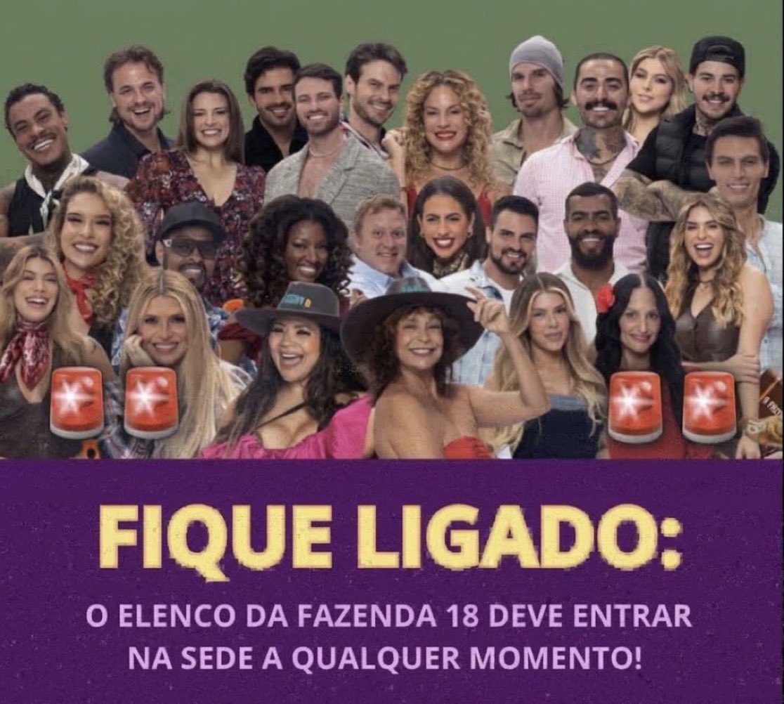 guiguicita's tweet photo. 🚨 COMEÇOU! o elenco acaba de entrar na sede #AFazenda https://t.co/V4OvG2eLfR
