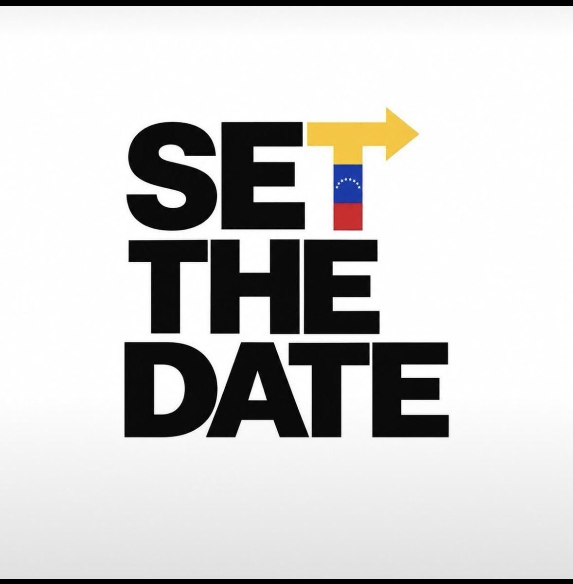 valentina1177's tweet photo. Estamos claros #SettheDate https://t.co/gxWvOIAT1W