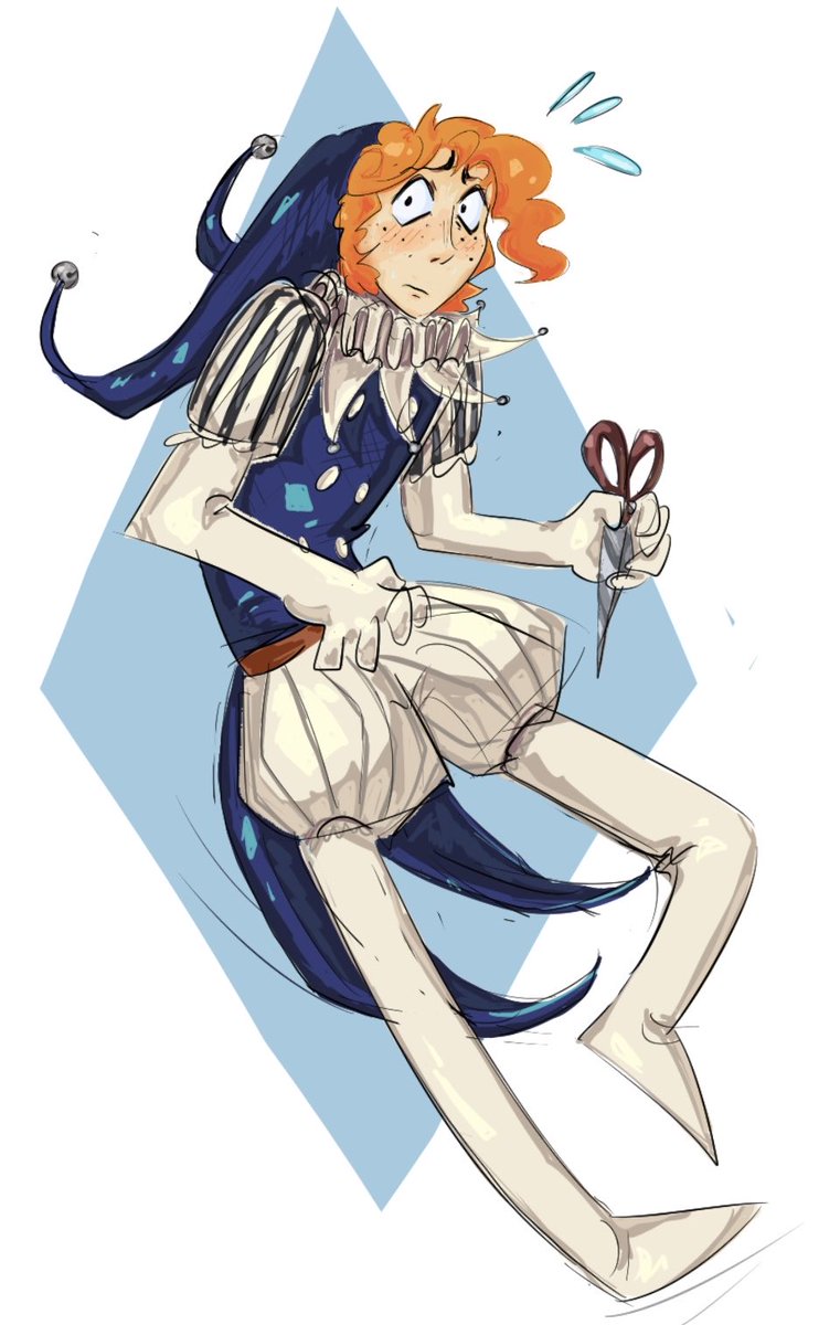PimpRandal's tweet photo. here is my drawing from magma w friend #sebastiandetomatosmithchickenlegs https://t.co/hULx8dyWlY