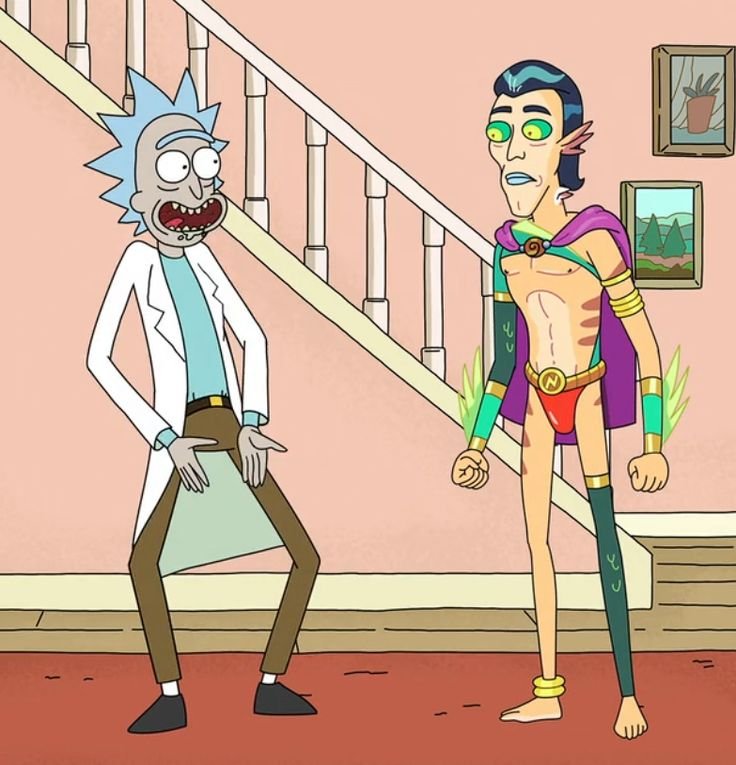 blatmg's tweet photo. "rick is straight" ok bro https://t.co/q6jYv0dAIx
